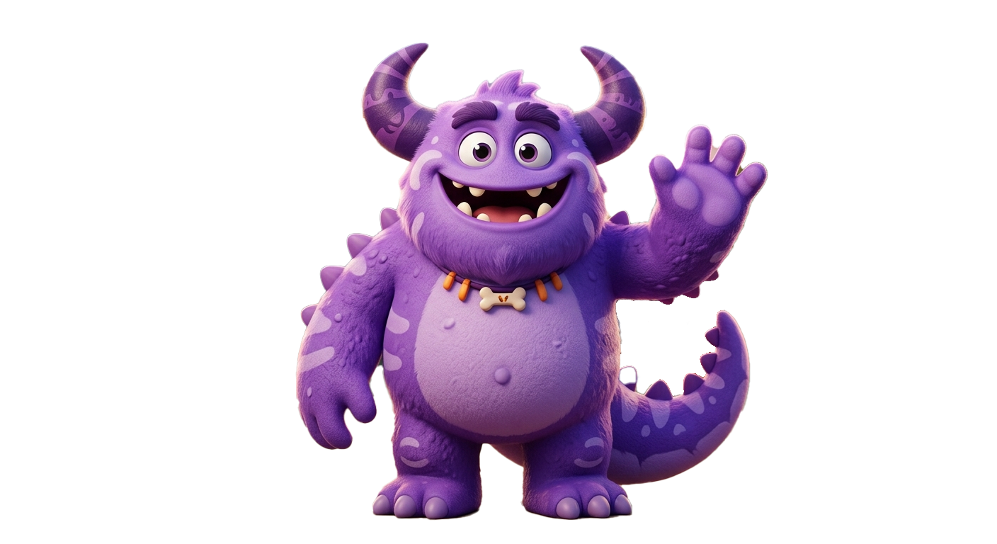 Friendly Monster Mascot
